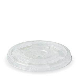 300-700ml BioCup Flat Lid with X-Slot